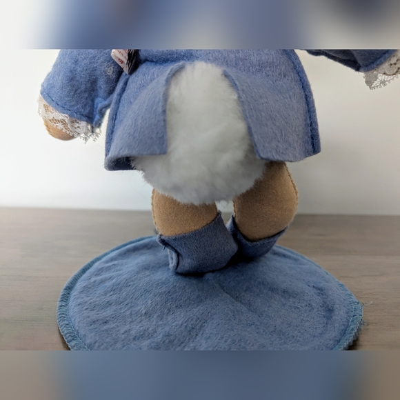 Vintage 1987 Annalee 12" Boy Easter Bunny Rabbit Easter Parade Made In USA Plush - Picture 5 of 10